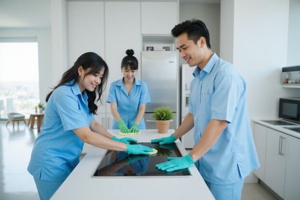 22 Cleaning Service team at work